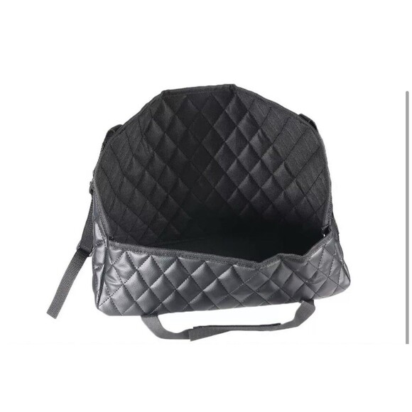 Car Seat Storage Handbag Holding Net Organizer - Black - Picture 2 of 7